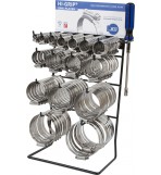 JCS 'Hi-Grip' Hose Clips Dispenser with 160 Clips 