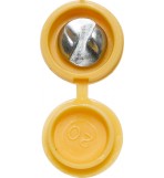 'Everyday' ESSENTIALS Security Number Plate Fasteners - Self-Tappers with Hinged Caps 