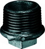 Malleable Iron Pipe Fitting - Square Hollow Plug (290)