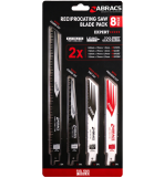 ABRACS Reciprocating Saw Blade Pack