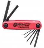 BONDHUS 'GorillaGrip®' Hex Driver Fold Up Set - Metric