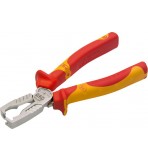 NWS 'MultiCutter' 3-in-1 VDE Wire Stripping Pliers