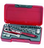 TENG TOOLS 1/4" Drive 'Mini Mecca Rosso' Socket Set