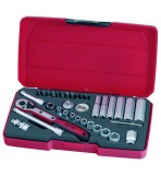 TENG TOOLS 1/4" Drive 'Mecca Rosso' Socket Set