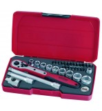 TENG TOOLS 3/8" Drive 'Mini Mecca Rosso' Socket Set