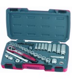 TENG TOOLS 3/8" Drive 'Mecca Rosso' Socket Set