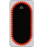 REMA TIP TOP Tube Patches - Red Edge, Oval