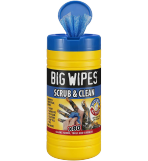 BIG WIPES 'Scrub & Clean' Textured Wipes