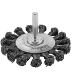 ABRACS Spindle Mounted Wire Brush - Twist Knot