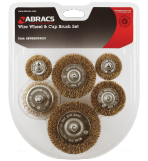 ABRACS Spindle Mounted Wire Brush Pack