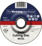 The Workshop Warehouse 3 mm Cutting Disc - Depressed Centre