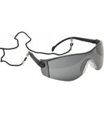 Lightweight Wraparound Safety Spectacles with Safety Cord