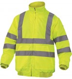 DELTAPLUS '2 in 1' Hi-Vis Bomber Jacket/Body Warmer