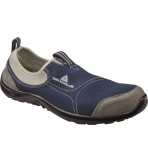 DELTAPLUS Lightweight Slip-On Safety Shoes - Blue