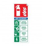 Dry Powder 250 x 100mm Sticker