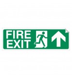 Up Arrow - Fire Exit 150 x 450mm Sticker