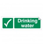 Drinking Water 120 x 360mm Sticker