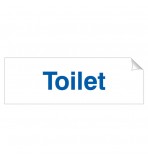 Toilet 120 x 360mm Sticker