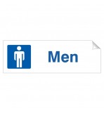 Men 120 x 360mm Sticker