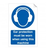Ear Protection Must … Using Machine 240x360 Stick
