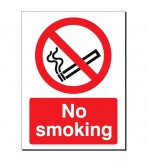 No Smoking 480 x 350mm Sign