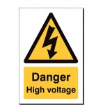 Danger High Voltage 240 x 360mm Sign