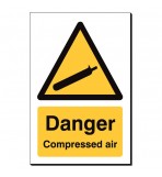 Danger Compressed Air 240 x 360mm Sign