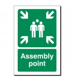 Assembly Point 240 x 360mm Sign