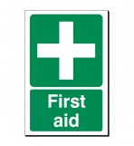 First Aid 240 x 360mm Sign