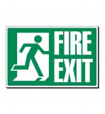 Fire Exit 240 x 360mm Sign