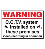 Warning CCTV In Operation 240 x 360mm Sign