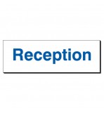 Reception 120 x 360mm Sign