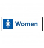 Women 120 x 360mm Sign