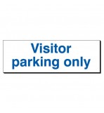 Visitor Parking Only 120 x 360mm Sign