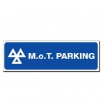 MOT Parking 150 x 480mm Sign